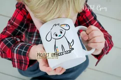 Dog / Puppy design. SVG / EPS / DXF / PNG files Product Image 7