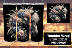 ELEGANT 20oz Tumbler Graphic for Gifts , Horse Product Image 1