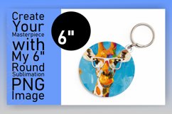 Sweet Giraffe Round Design Spring Product Image 1