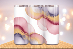 Festive Happy New Year Tumbler Wrap 2026: 20oz Skinny Tumble Product Image 1