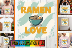 Cheerful TSHIRT Sublimation Ideas, Retro Food Product Image 1
