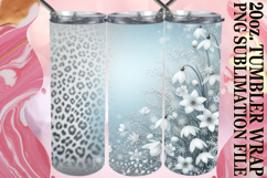 Joyful Escape 20oz tumbler wrap, Leopard Prints Product Image 1