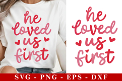 Valentine's Day Svg, Valentine Shirt Design Product Image 1