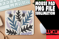 Radiant Mouse Pad Sublimation PNG, Flowers Product Image 1