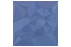 Cornflower Blue Abstract Low Polygon Background Product Image 1