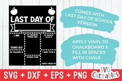First Day of School, Last Day of School|svg Product Image 3
