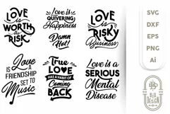 Valentine's Day Gifts SVG | Sayings/Quote about Love SVG Product Image 1