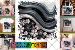 Joyful Sublimation TSHIRT Art, Pattern Product Image 1