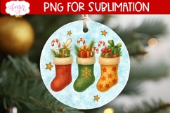 Christmas ornament PNG sublimation, Stocking stuffers png Product Image 2