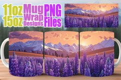 Scenic Springtime Views Mug Wrap - Sublimation Art Product Image 1