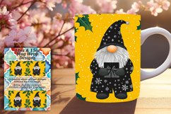 Christmas Gnome Wrap for 11oz 15oz Sublimation Mug Product Image 1