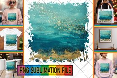 Glitzy Leopard &amp; Sublimation Floral Fusion Patterns PNG Product Image 1