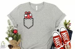 Kids christmas t shirt svg design Cute christmas svg file Product Image 6
