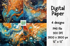 Abstract Digital Paper | 3D PNG Background | Wall | Tumbler Product Image 1