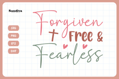 15 Christian Quotes SVG Bundle V2 | Faith Sayings Product Image 15