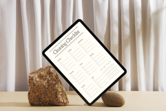 Weekly Cleaning Checklist Printable - Home Cleaning Planner Product Image 3