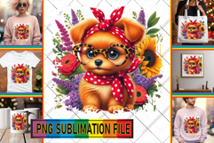 Sweet TSHIRT Art PNG, Cute Animals Product Image 1
