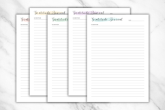 Gratitude Journal Printable &amp; Editable Template 6 Product Image 3