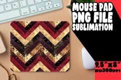 Glittery Colorful Stripe Mouse Pad Art Product Image 1