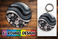 Cheerful Round Design Sublimation, Pattern Product Image 1