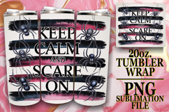 Joyful Reflections 20oz tumbler wrap, Halloween Product Image 1