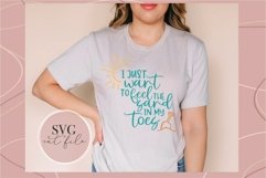 I just want sand in my toes svg, Sand svg, Beach svg, beach Product Image 1