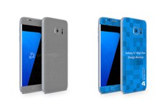 Samsung Galaxy S7 Vinyl Skin Design Mockup 2016 Front-Back Product Image 2