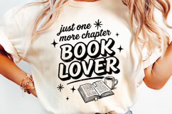 Just One More Chapter PNG Book Lover Reading Product Image 6