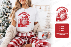 Everything For Ho Ho Ho Santa Claus Shirt Design Product Image 1