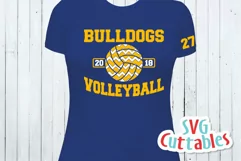 Volleyball SVG | Volleyball Template 0011 | Shirt Design Product Image 2