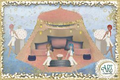 Camping Party Clip art design , Glamping at summer nights Product Image 9