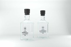 Cowboy Bottle Mockup Product Image 1