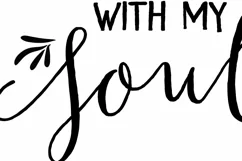 It Is Well With My Soul - Farmhouse- Sign - SVG DXF Product Image 2