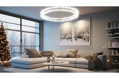 modern christmas lights ring Product Image 1