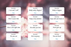 12 Instagram Story Stickers, iPhone Reminder PNG Sticker Product Image 3