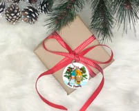 Merry Christmas Ornament PNG | Christmas Gnomes | Gift Tag Product Image 3