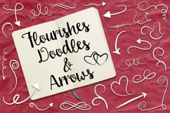 Flourishes, Doodles and Arrows Vector Clip Art - Free Design of The Week Product Image 1
