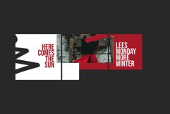 Red Shade Instagram Puzzle Templates Product Image 5