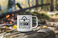 Camping White Enamel Mug Mockups Product Image 1