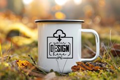 Camping White Enamel Mug Mockups Product Image 1