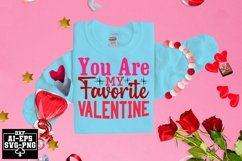 You Are My Favorite Valentine Svg Cut Files Creative Art Product Image 1