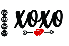 xoxo Svg, Funny Valentine Svg Product Image 1
