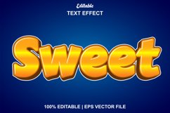 sweet text effect Product Image 1