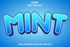 mint text effect Product Image 1
