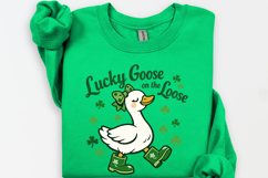 Lucky Goose png | St Patrick's Day Shirt Design Product Image 4