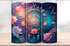 4 Romantic Night Sublimation 20 oz Tumbler Wraps Product Image 2