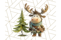 Tiny Explorers Clipart PNG, Animal Adventure PNG Product Image 4