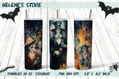 Halloween sublimation tumbler |Halloween party tumbler png Product Image 1