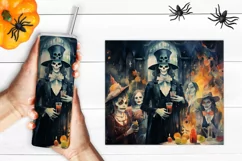 Halloween sublimation tumbler |Halloween party tumbler png Product Image 2