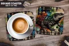 Pets &amp; Cute Animals Square Coaster Bundle, Pet Lover Gift Product Image 11